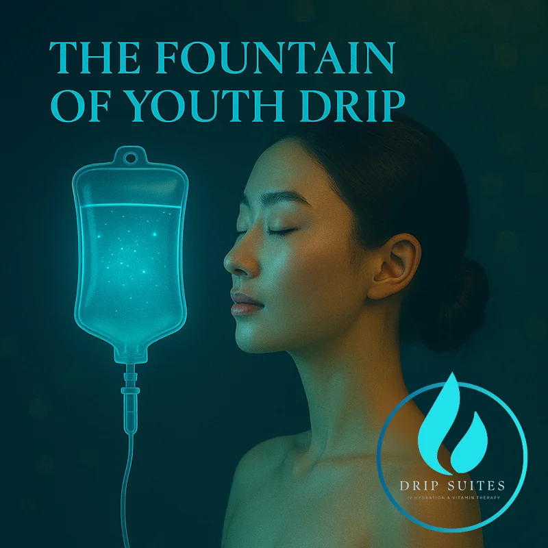 The Fountain of Youth Drip original Drip Suites promotional artwork