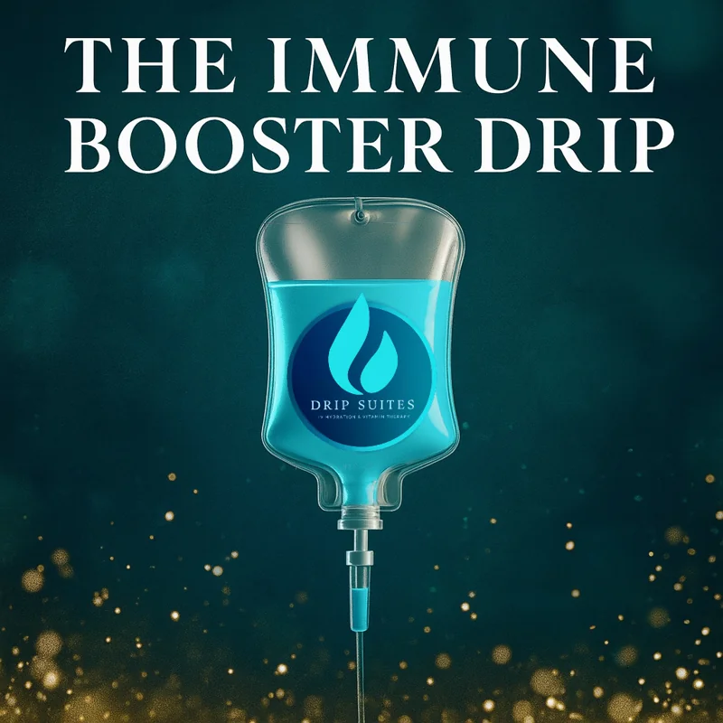 The Immune Booster Drip original Drip Suites promotional artwork