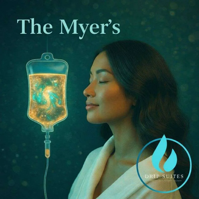 The Myer’s Drip original Drip Suites promotional artwork